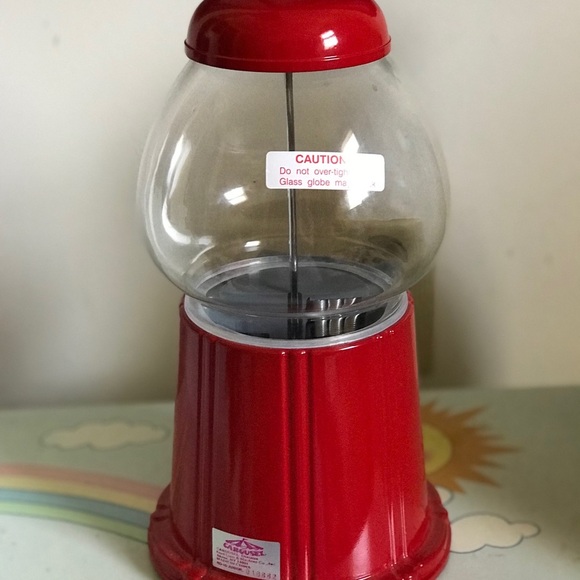Rare 1985 Red Carousel Gum Ball Machine - Picture 3 of 8